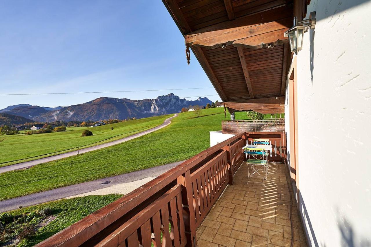 Bergblick Acht Mondsee Innerschwand Extérieur photo